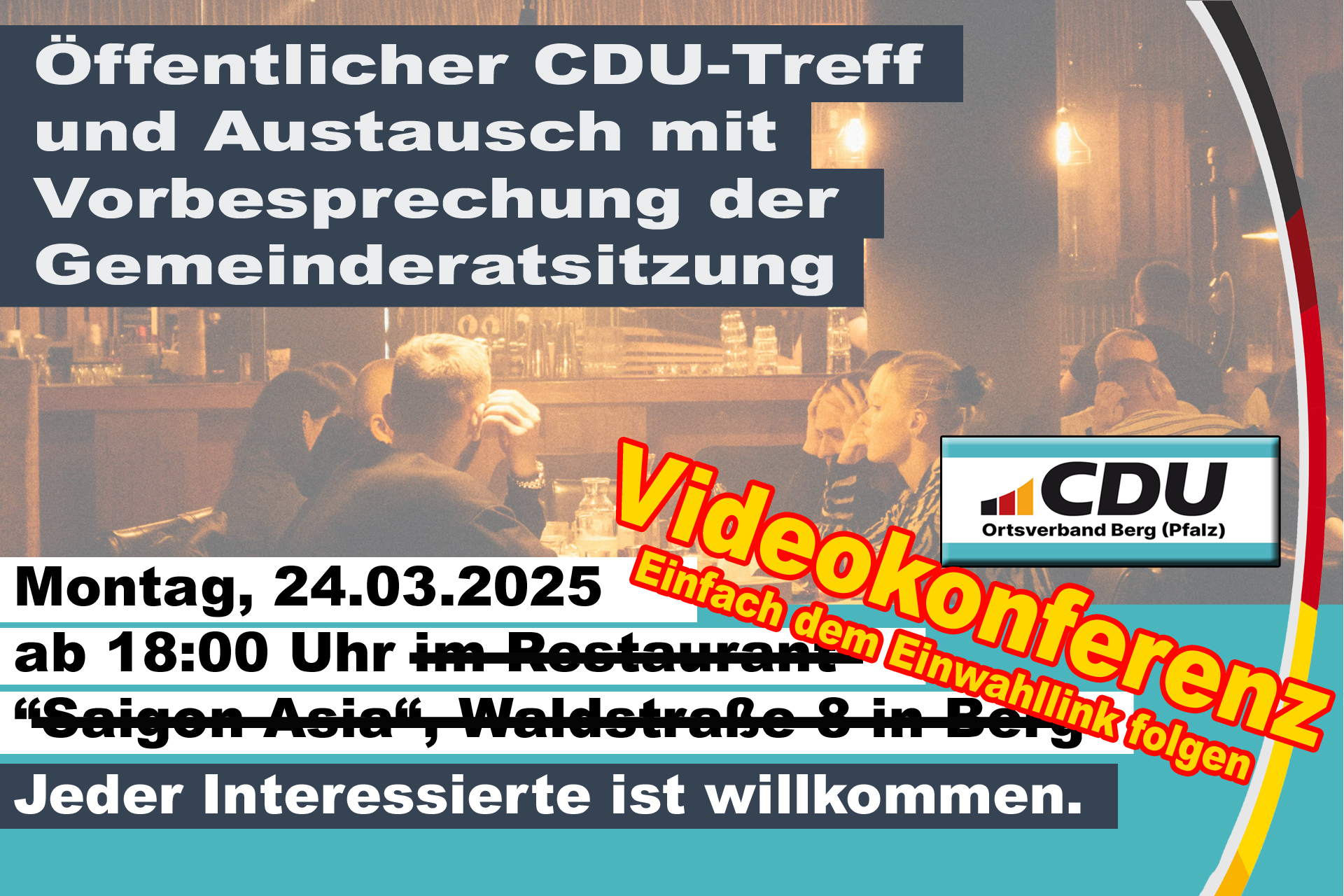 Einladung Vorbesprechung 24.03.